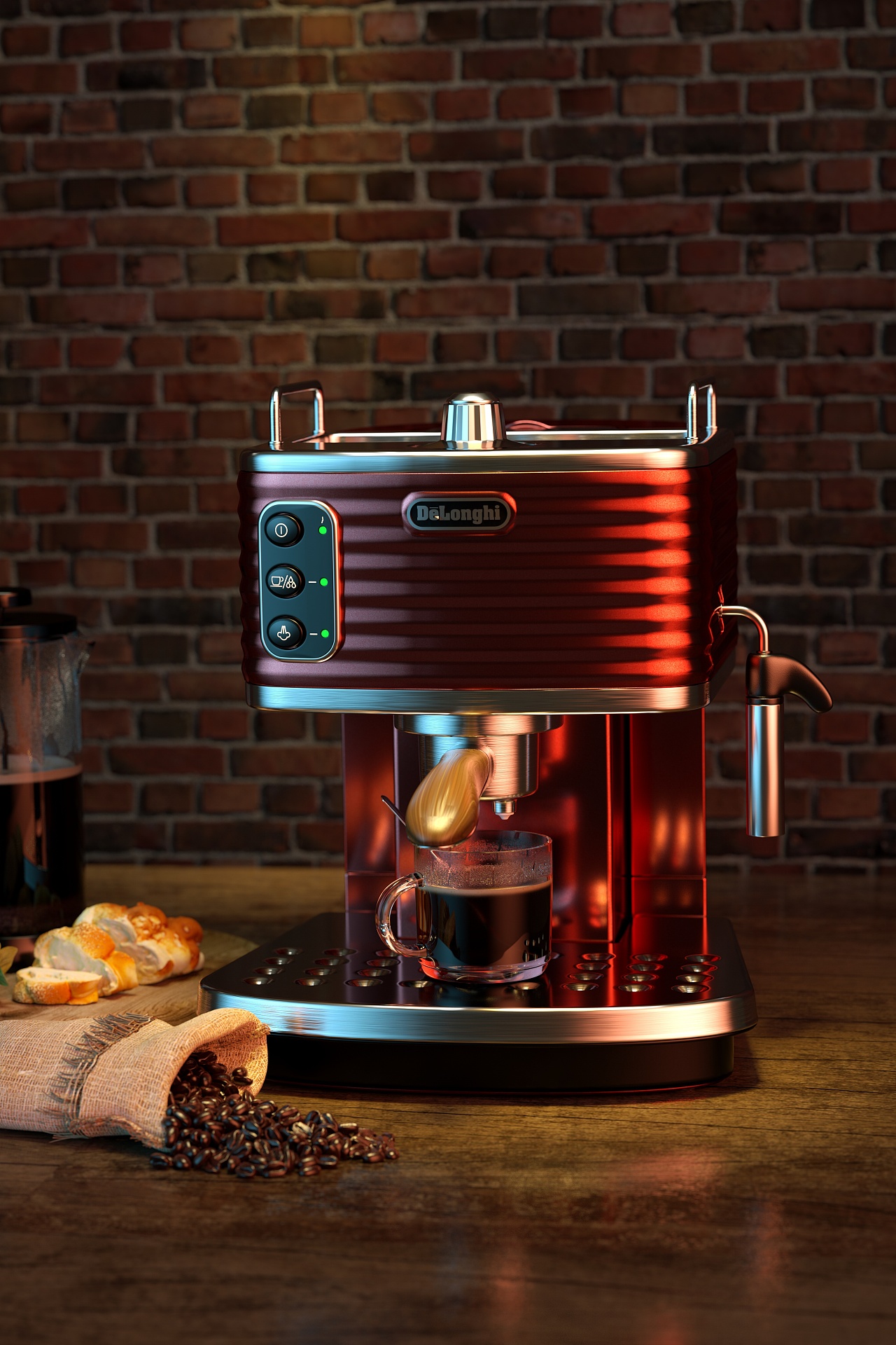 咖啡機(jī)照片級(jí)渲染技術(shù)指南